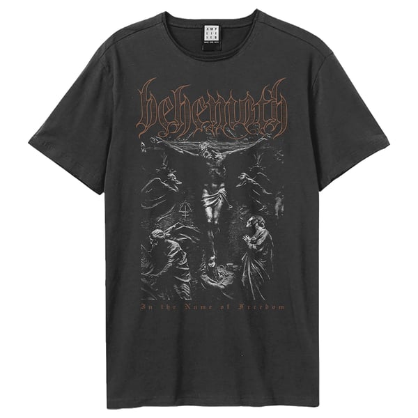 Amplified Unisex Aikuisten In The Name Of Freedom Behemoth T-paita