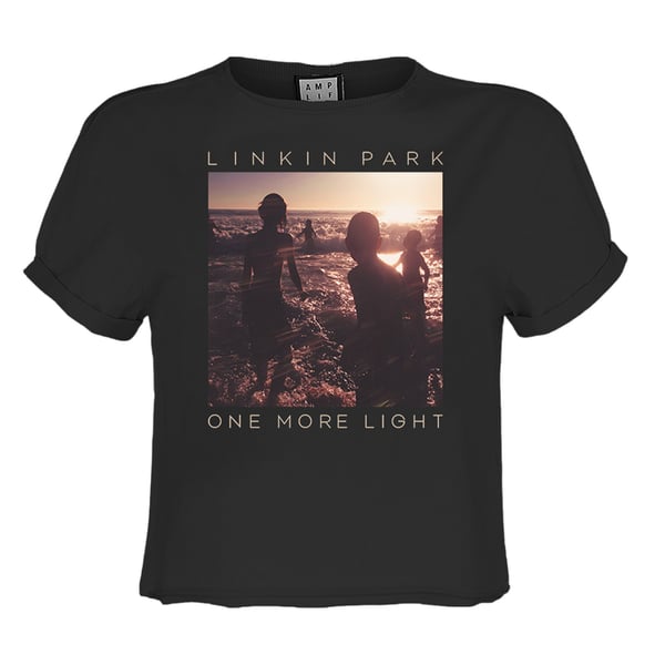 Amplified Womens/Ladies One More Light Linkin Park Crop Top