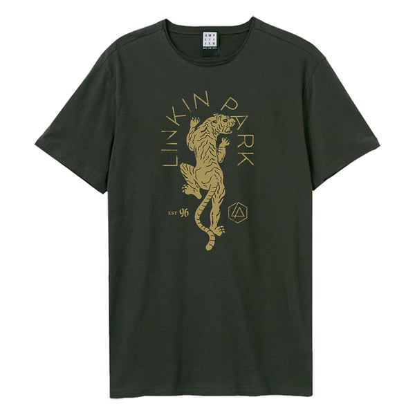 Amplified Unisex Vuxen Tiger Linkin Park T-shirt