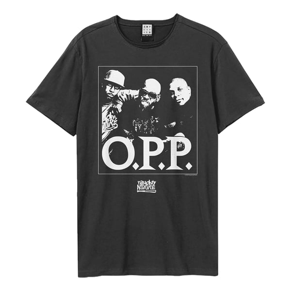 Amplified Unisex Adult Hip Hop Hooray Naughty By Nature T-Shirt