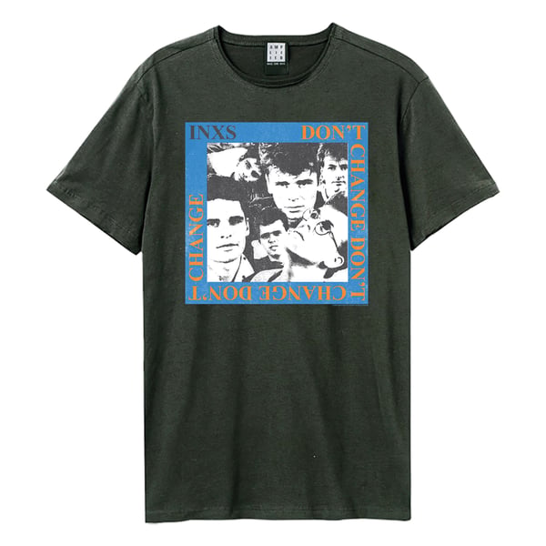 Amplified Unisex Adult Don´t Change INXS T-Shirt