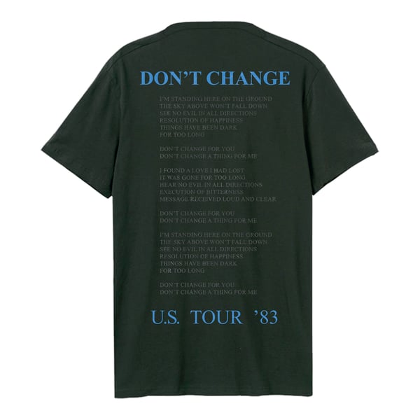 Amplified Unisex Adult Don´t Change INXS T-Shirt