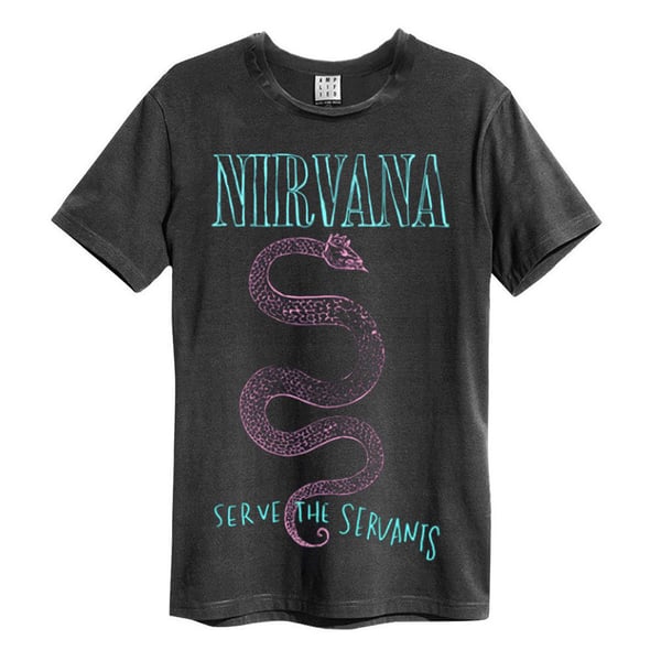 Amplified Unisex Aikuisten Serve The Servants Nirvana T-paita