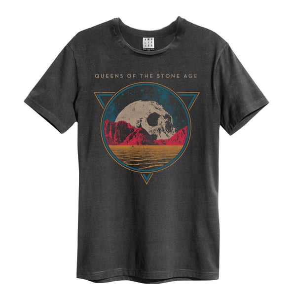 Amplified Unisex Vuxen Skull Planet Queens Of The Stone Age T-shirt