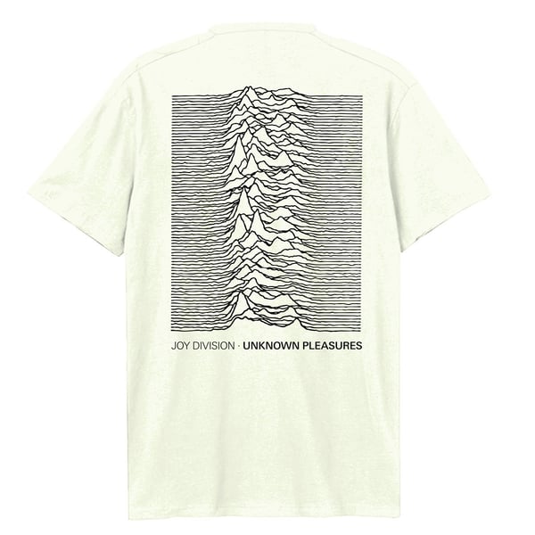 Amplified Unisex Adult Pulsar Black Wave Joy Division T-Shirt