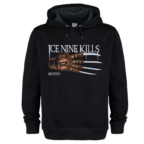 Amplified Unisex Adult Silver Scream Ice Nine Kills Hoodie Amplified Unisex Adult Silver Scream Ice Nine Kills Hoodie