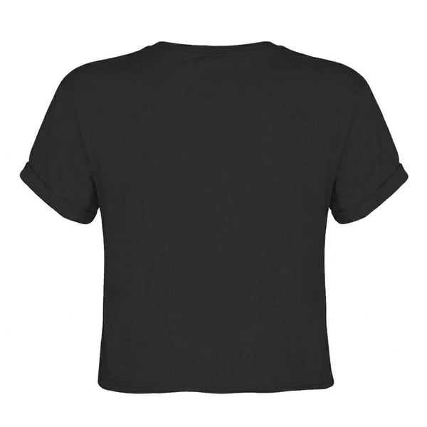 Amplified Womens/Ladies Wu-Tang Clan Logo Crop Top