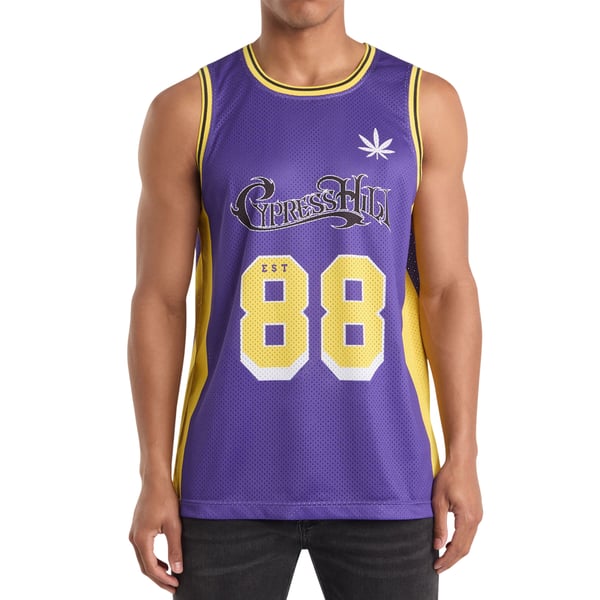 Amplified Mens Cypress Hill Basketball Jersey