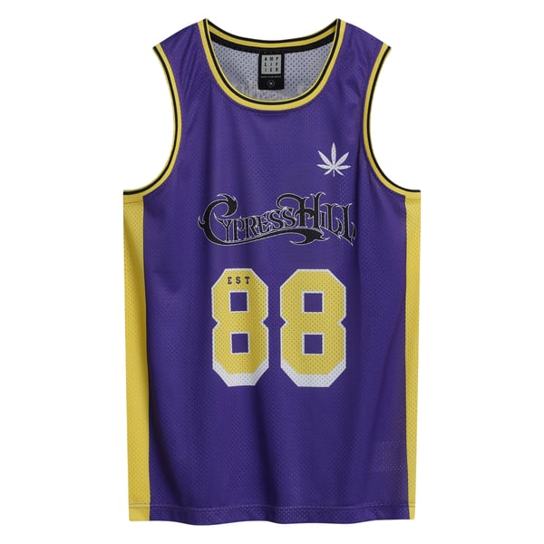 Amplified Mens Cypress Hill Basketball Jersey Amplified Mens Cypress Hill Basketball Jersey