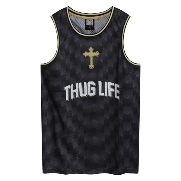 Amplified Mens Tupac Shakur Basketball Jersey