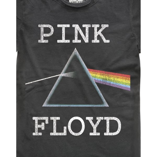 Amplified Mens Dark Side Pink Floyd T-Shirt