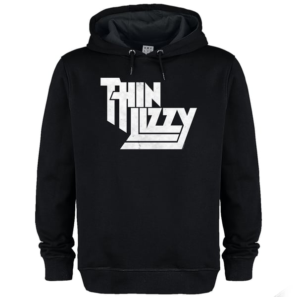 Amplified Unisex Adult Thin Lizzy Logo Hoodie