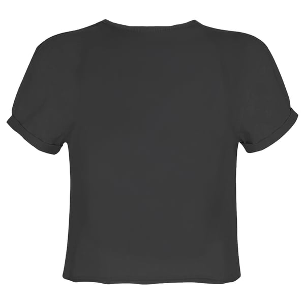 Amplified Naisten Glitched Skull Cypress Hill Crop Top