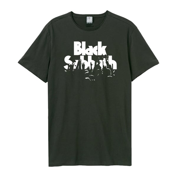 Amplified Unisex Adult Crowd Black Sabbath T-Shirt
