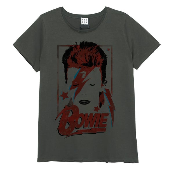 Amplified Womens/Ladies Aladdin Sane David Bowie T-Shirt