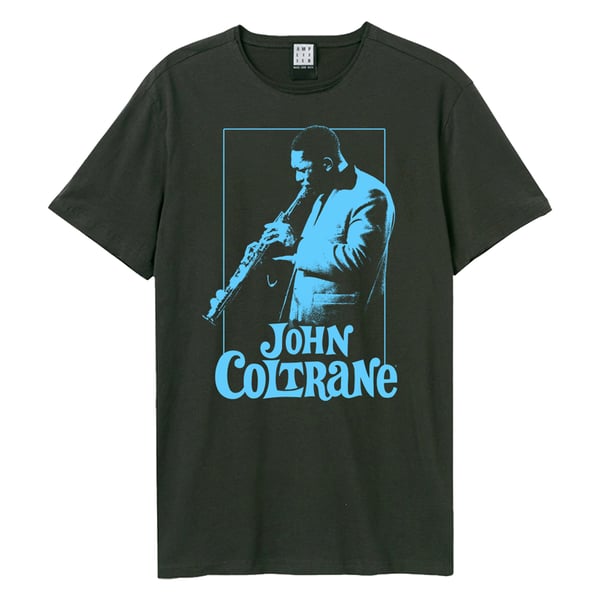 Amplified Unisex Adult Photo John Coltrane T-Shirt