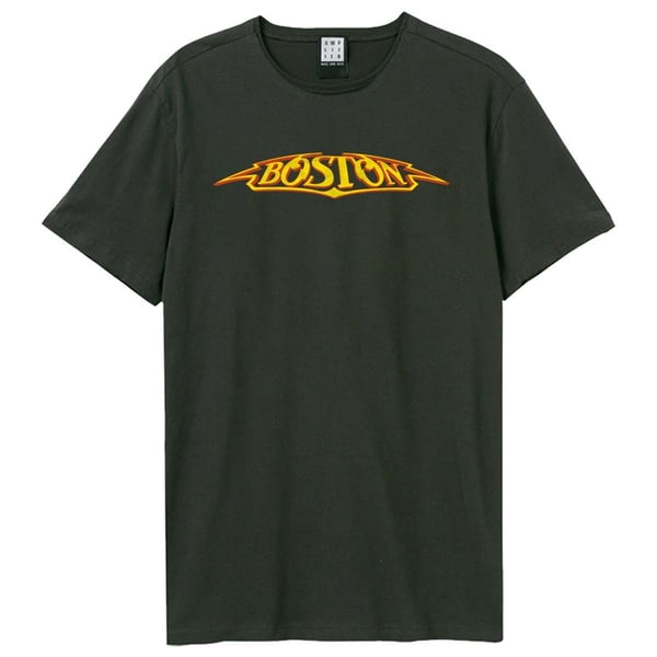 Amplified Unisex Vuxen More Than A Feeling Boston Logotyp T-Shirt