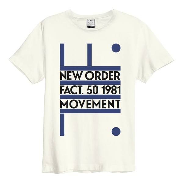 Amplified Unisex Adult Movement New Order T-Shirt