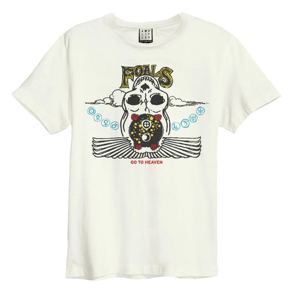 Amplified Unisex T-shirt til voksen med føl, der går til himlen