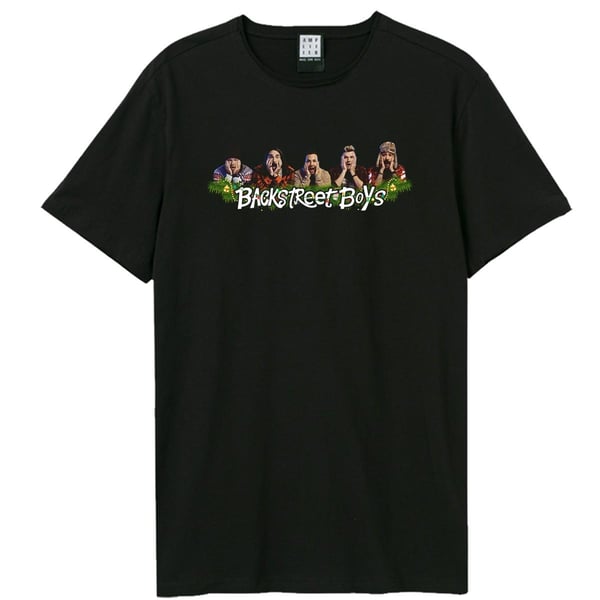 Amplified Unisex Adult Wreath Backstreet Boys T-Shirt