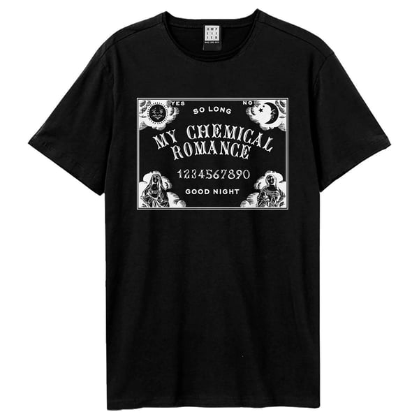 Amplified Unisex Adult Ouija My Chemical Romance T-Shirt