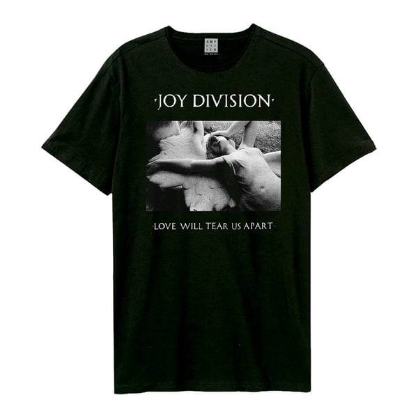 Amplified Unisex T-shirt til voksne - Love Will Tear Us Apart Joy Division