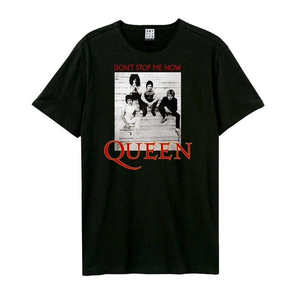 Amplified Unisex Adult Don´t Stop Me Now Single Queen T-Shirt