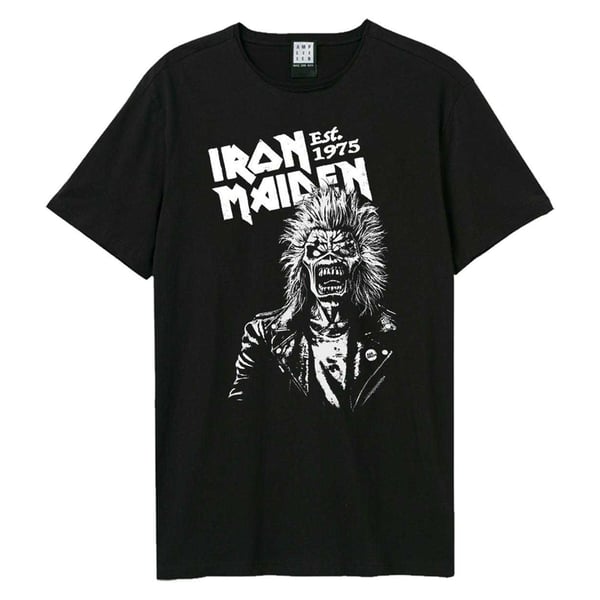 Amplified Unisex Adult 50th One Eddie Iron Maiden T-Shirt
