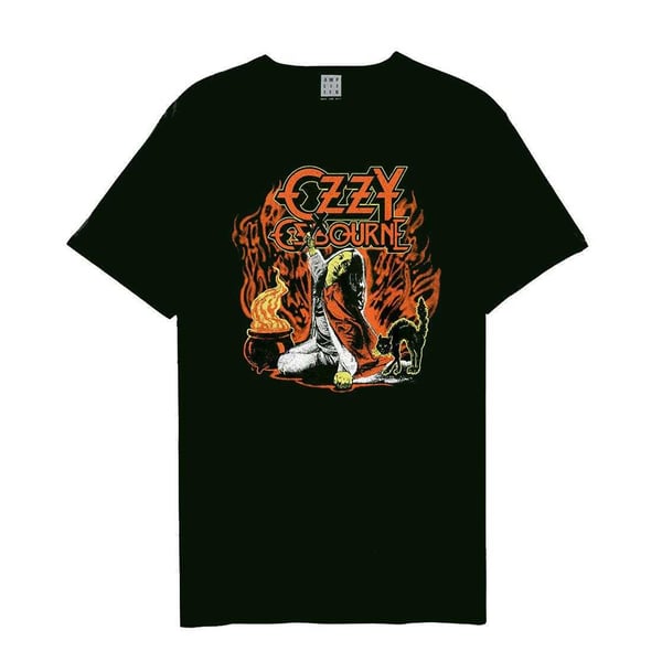 Amplified Unisex Adult Blizzard Of Halloween Ozzy Osbourne T-Shirt