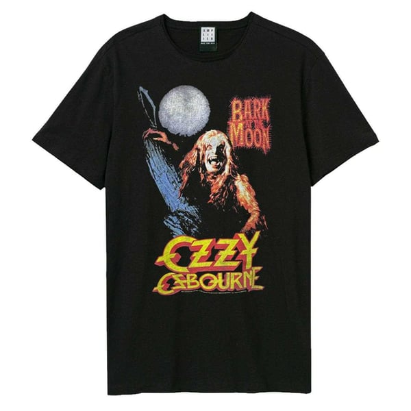 Amplified Unisex Aikuisten Bark At The Moon Ozzy Osbourne T-paita