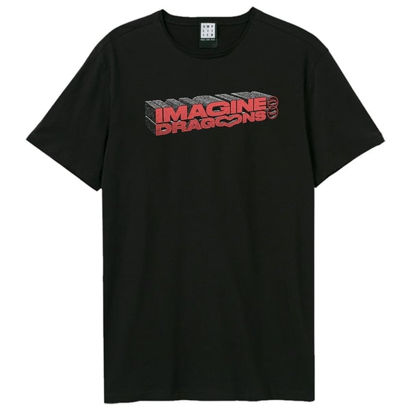 Amplified Unisex Adult 3D Name Imagine Dragons T-Shirt