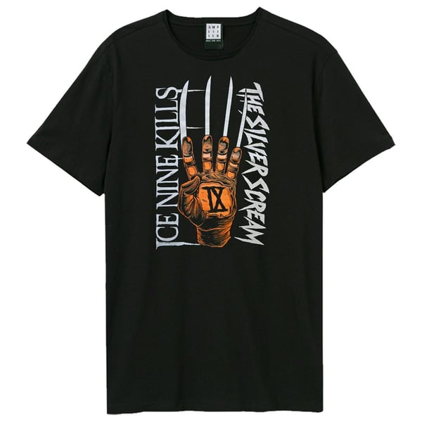 Amplified Unisex Aikuisten Silver Scream Ice Nine Kills T-paita
