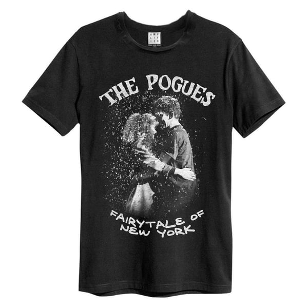 Amplified Unisex Vuxen Fairytale Of New York The Pogues T-shirt