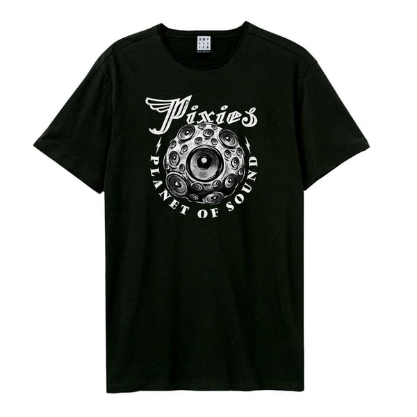 Amplified Unisex Adult Planet Of Sound Pixies T-Shirt