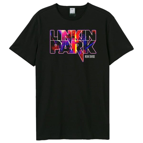 Amplified Unisex Adult New Divide Linkin Park T-Shirt