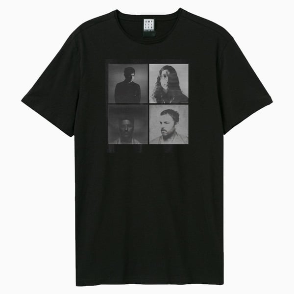 Amplified Unisex Aikuisten 4 Faces Kings Of Leon T-paita
