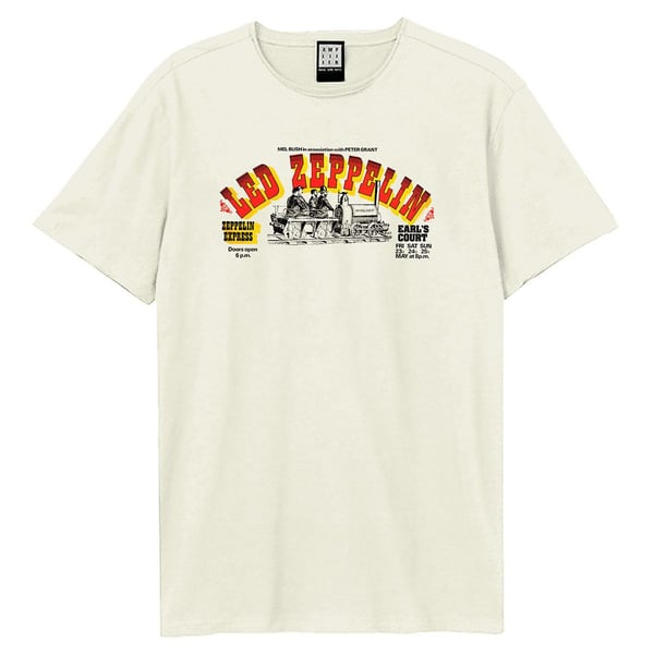 Amplified Unisex aikuisten Express Led Zeppelin T-paita