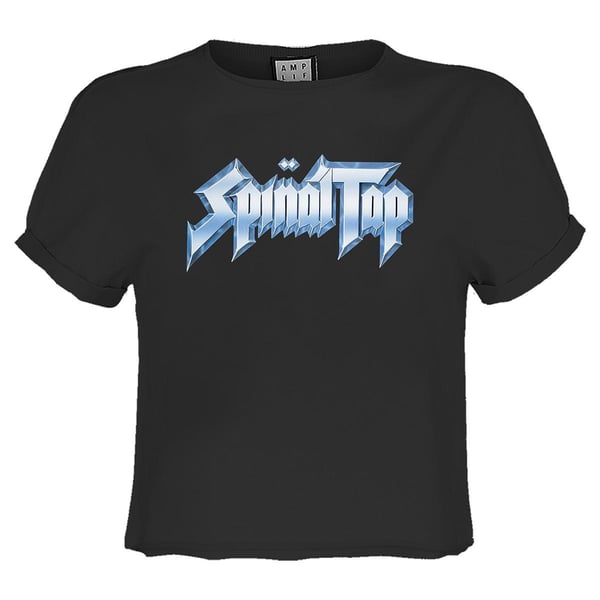 Amplified Dam/Dam Spinal Tap Logotyp Croppad Topp