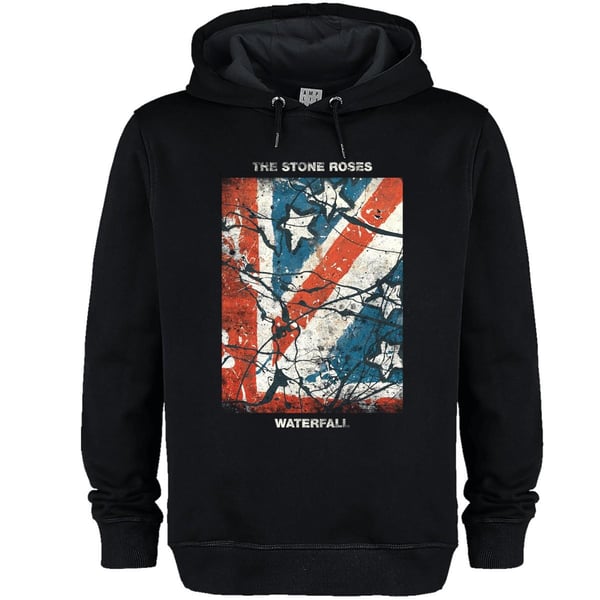 Amplified Unisex aikuisten Waterfall The Stone Roses huppari