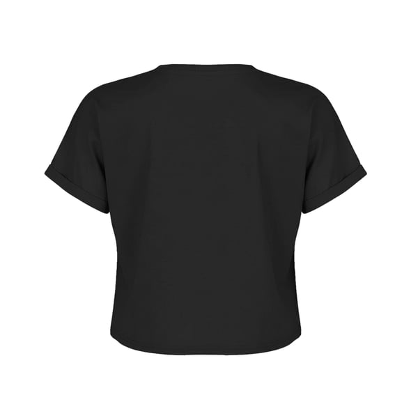 Amplified Womens/Ladies Poses With Roses Amy Winehouse Crop T-Shirt