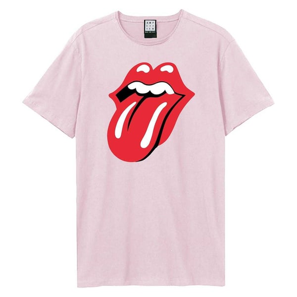Amplified Unisex Adult Tongue The Rolling Stones T-Shirt
