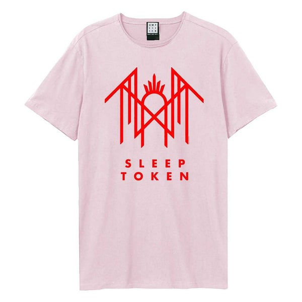 Amplified Unisex Aikuisten Sleep Token Logo T-paita