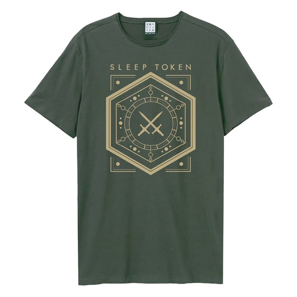 Amplified Unisex Adult Emergence Feathered Host Sleep Token T-Shirt