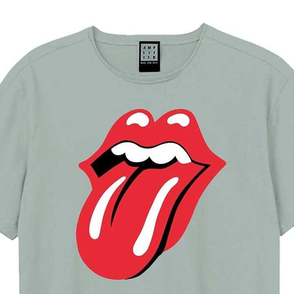 Amplified Unisex Adult Tongue The Rolling Stones T-Shirt