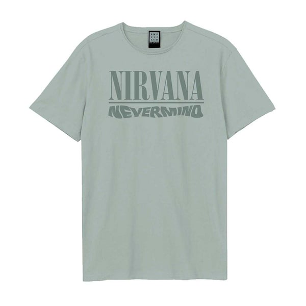 Amplified Unisex Vuxen Nevermind Nirvana T-shirt