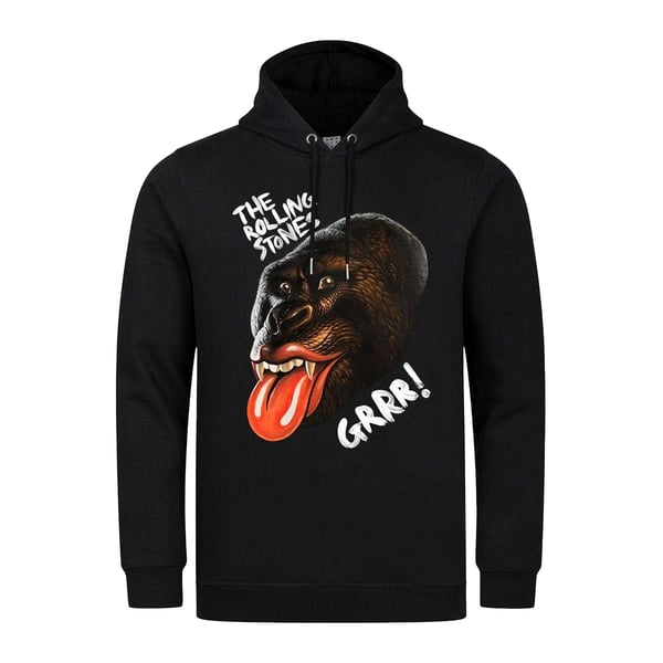 Amplified Unisex Adult Grrr The Rolling Stones Hoodie