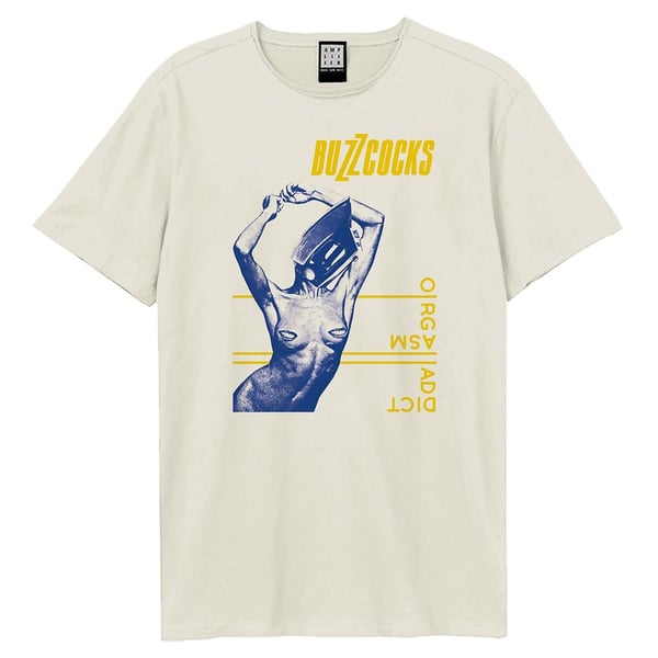 Amplified Unisex Adult Buzzcocks Orgasmatic T-Shirt