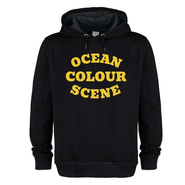 Amplified Unisex Adult Ocean Colour Scene Logo Hoodie