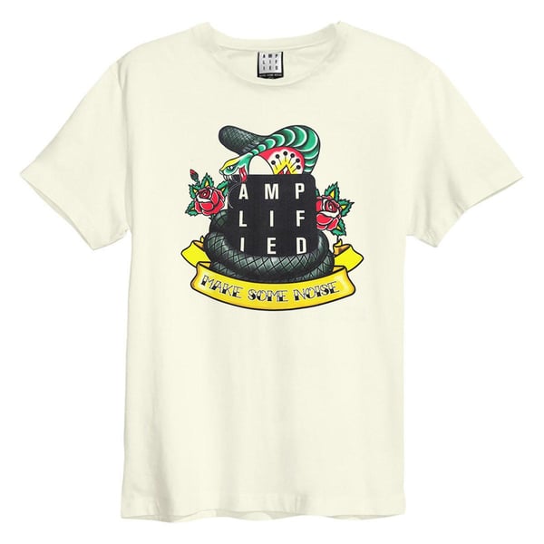 Amplified Unisex Vuxen Orm Tatuering T-shirt