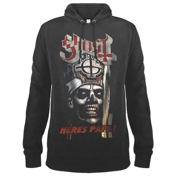 Amplified Unisex Aikuisten Tässä Tulee Isä Kummitus Huppari